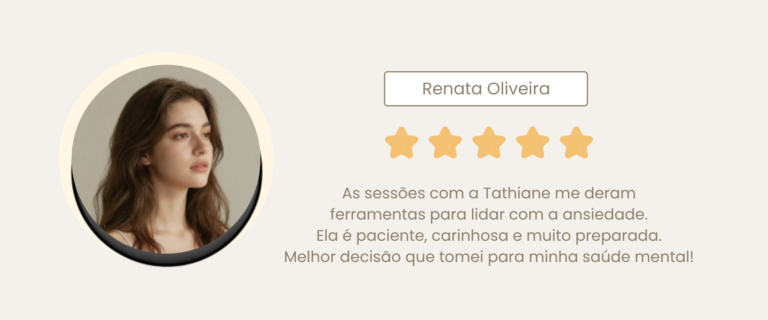 Avaliação Renata Oliveira